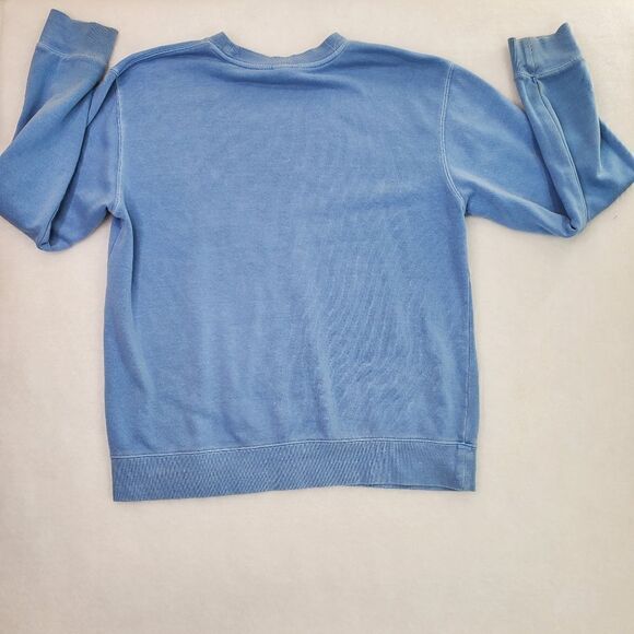 Phenomenal Blue Pullover Sweater and Jogger Never Have I Ever Slogan Size Medium - Picture 4 of 17